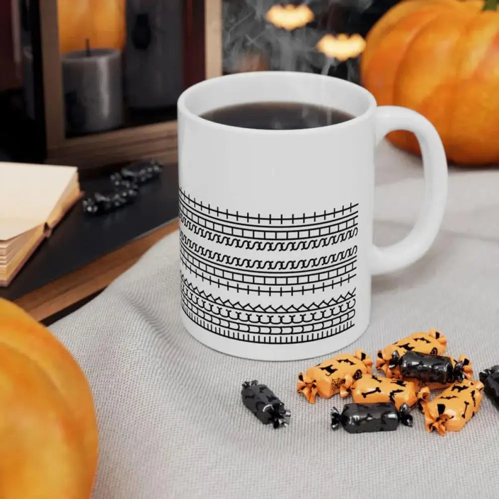 2025 Contemporary Ceramic Coffee Mug with Hidden Message - Ideal Gift for Colleagues and Modern Coffee Enthusiasts