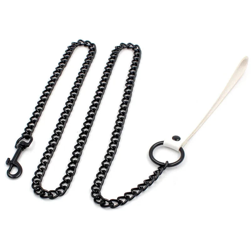 Elegant Spike Leather Choker Necklace for Women - Gothic Punk Jewelry for Parties and Festivals