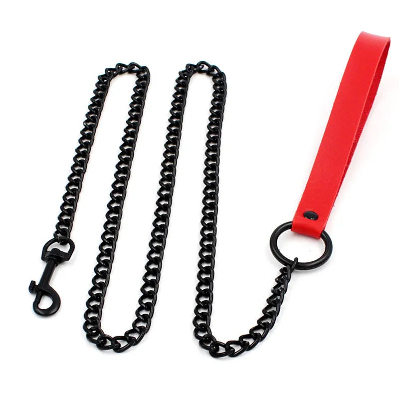 Elegant Spike Leather Choker Necklace for Women - Gothic Punk Jewelry for Parties and Festivals