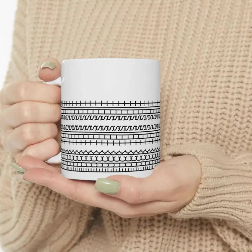2025 Contemporary Ceramic Coffee Mug with Hidden Message - Ideal Gift for Colleagues and Modern Coffee Enthusiasts